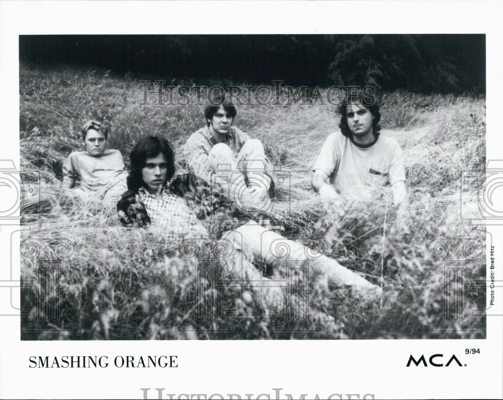 1994 Press Photo Musical Group Smashing Orange - Historic Images