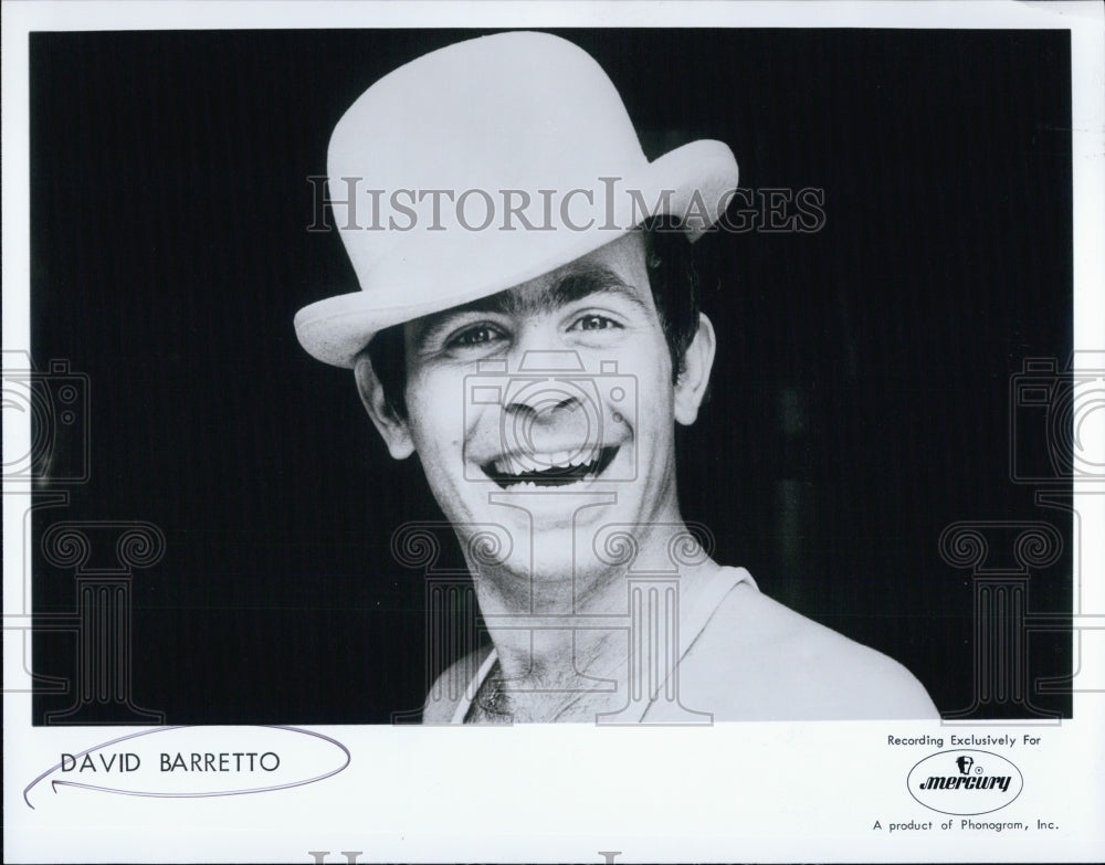 1974 Press Photo David Barretto Musician - Historic Images