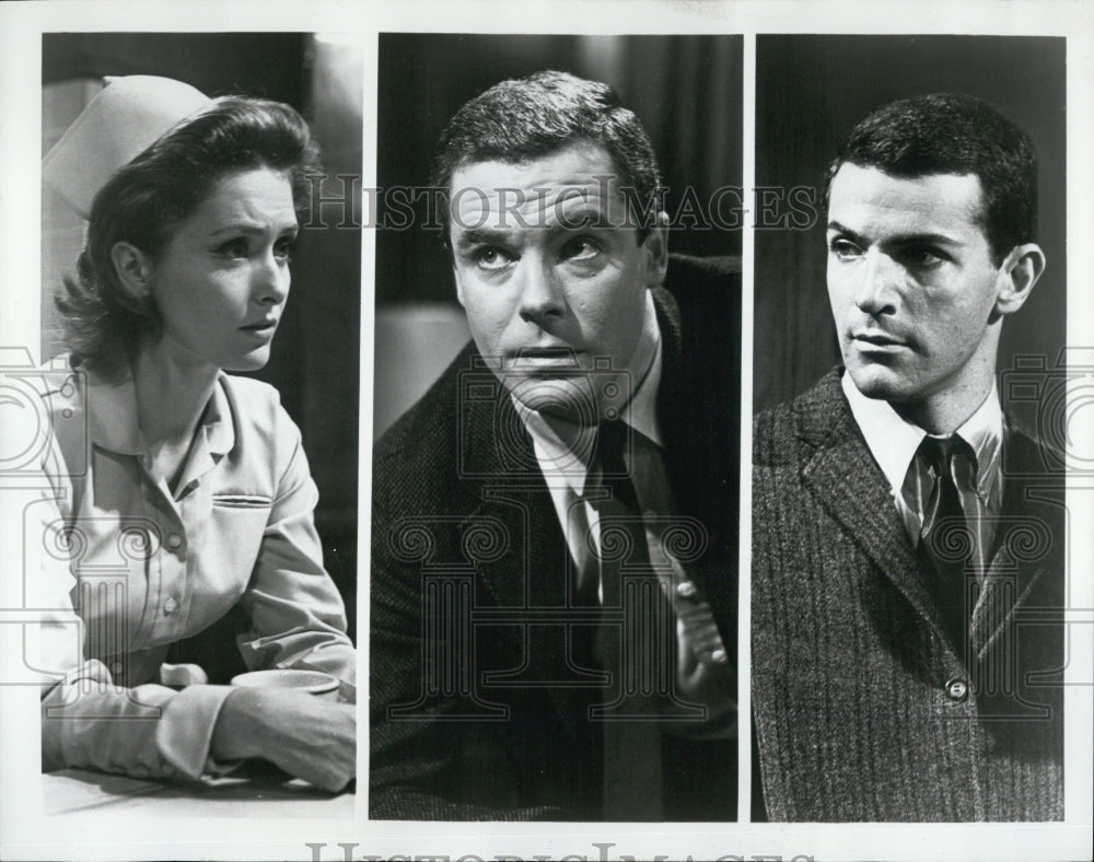 1965 Press Photo Sandra Smith, David O'Brien, Robert Drivas "Our Private World" - Historic Images