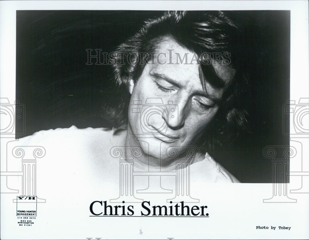 1991 Press Photo Chris Smither, head shot. - Historic Images