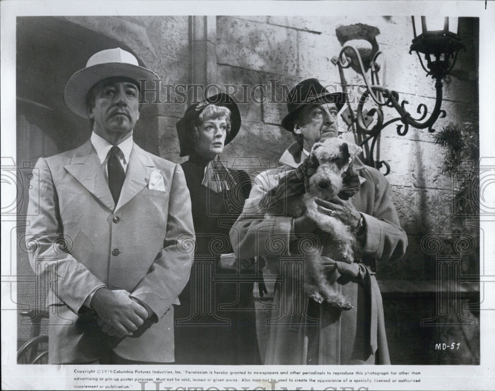 1976 Film Murder by Death Peter Sellers Maggie Smith David Niven - Historic Images