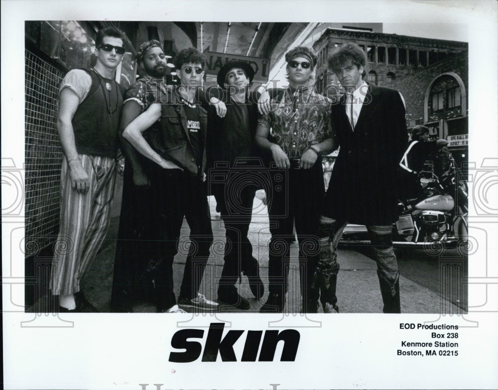 1988 Press Photo &quot;Skin&quot; Band Members - Historic Images