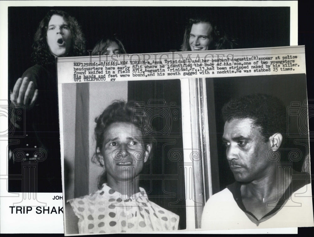 1961 Mrs. Anna Trinidad & Augustin Trinidad whose son murdered. - Historic Images
