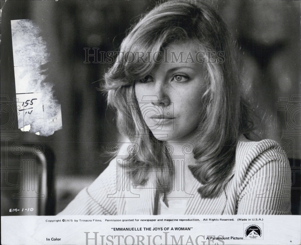 1975  Catherine Rivet in "Emmanuelle, the Joys Of A Woman" - Historic Images