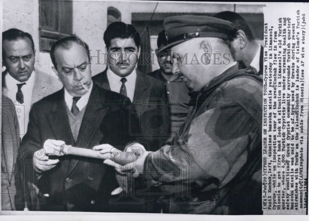 1964 V-President Fasil Kuchuk, - Historic Images