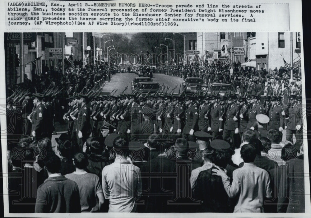 1969 Funeral of Dwight Eisenhower - Historic Images