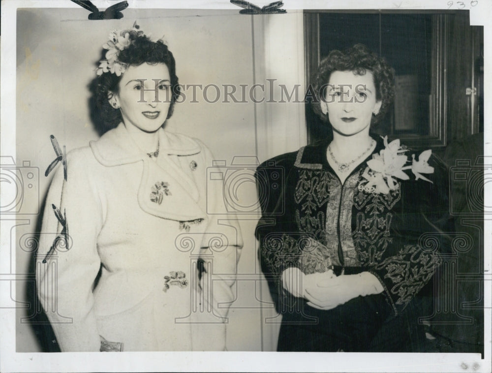 1946 Boston Opera Opens Mrs Robert Henderson Mrs Ceo Bottomley-Historic Images