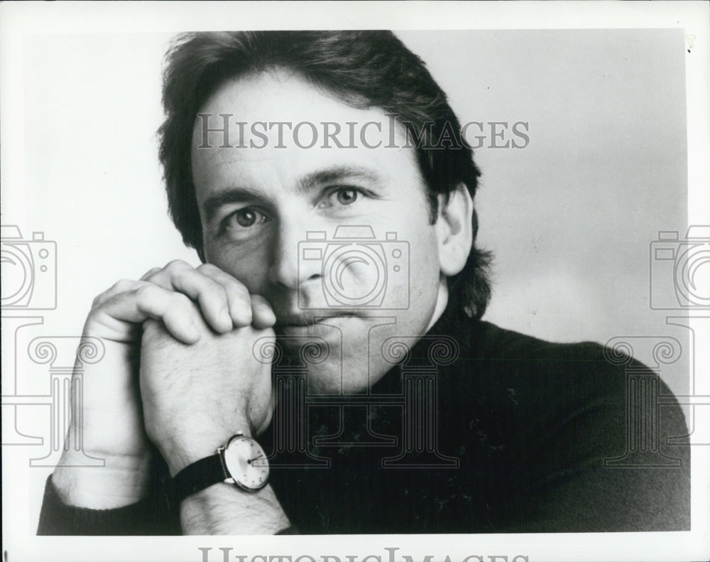 1990 Press Photo John Ritter stars on LA Segment of United Cerebral Palsy&#39;s - Historic Images