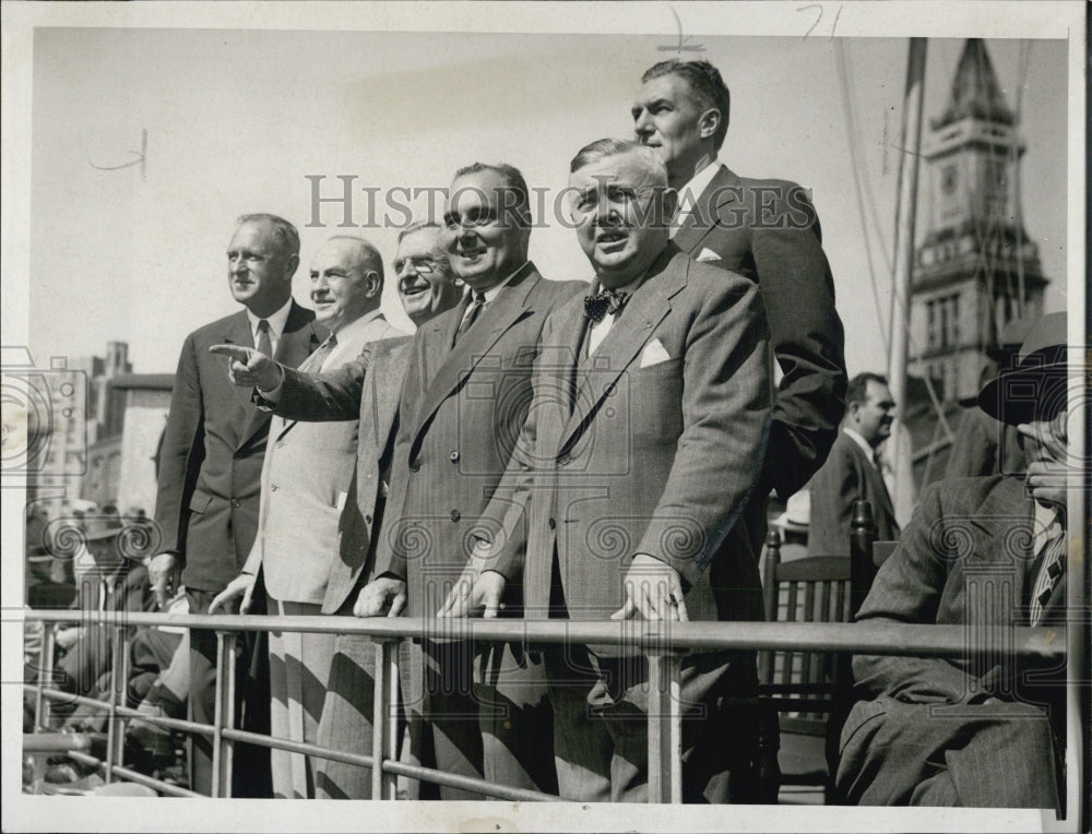 1948 S>S>Liberty Bell,India Warf,Boston Harbor Inspection Tour - Historic Images