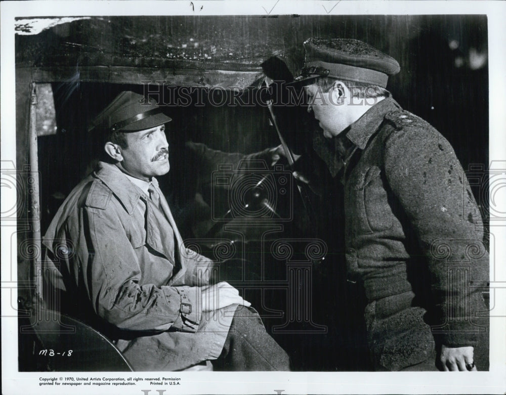 1970 Brian Keith & Helmut Griem,Ian Hendry in"The McKenzie Break" - Historic Images