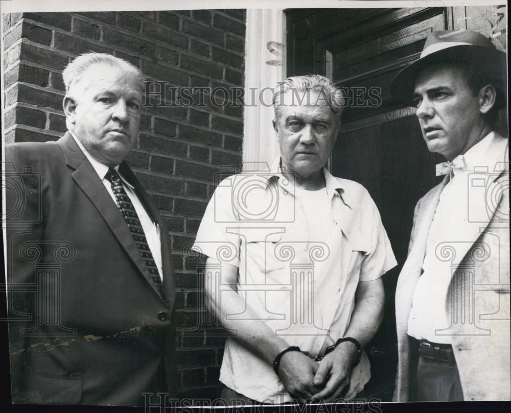 1956 Press Photo Benning Ross Jr ,Accused of Slaying Somerville Mother - Historic Images