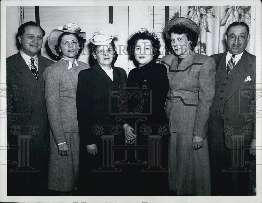 1948 Guests at Annual Donors&#39; Luncheon of Jewish Memorial Hospital - Historic Images