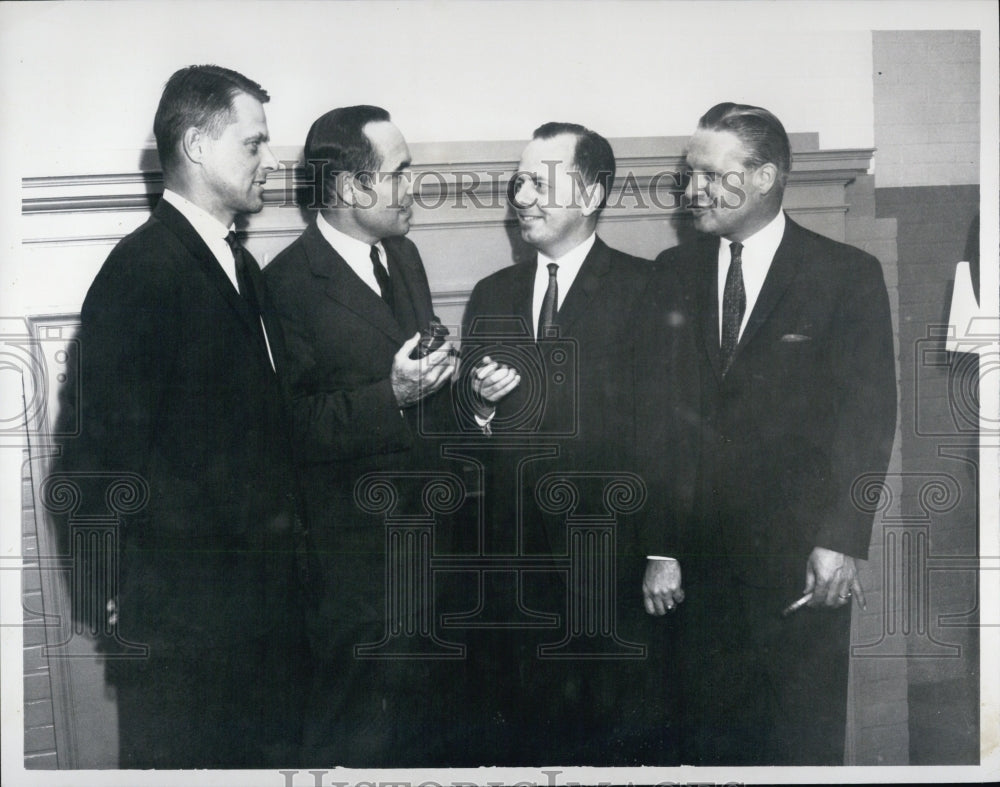 1963 Richard Harte, Paul Hellmuth, Gerald Blakeey, William Lynch - Historic Images