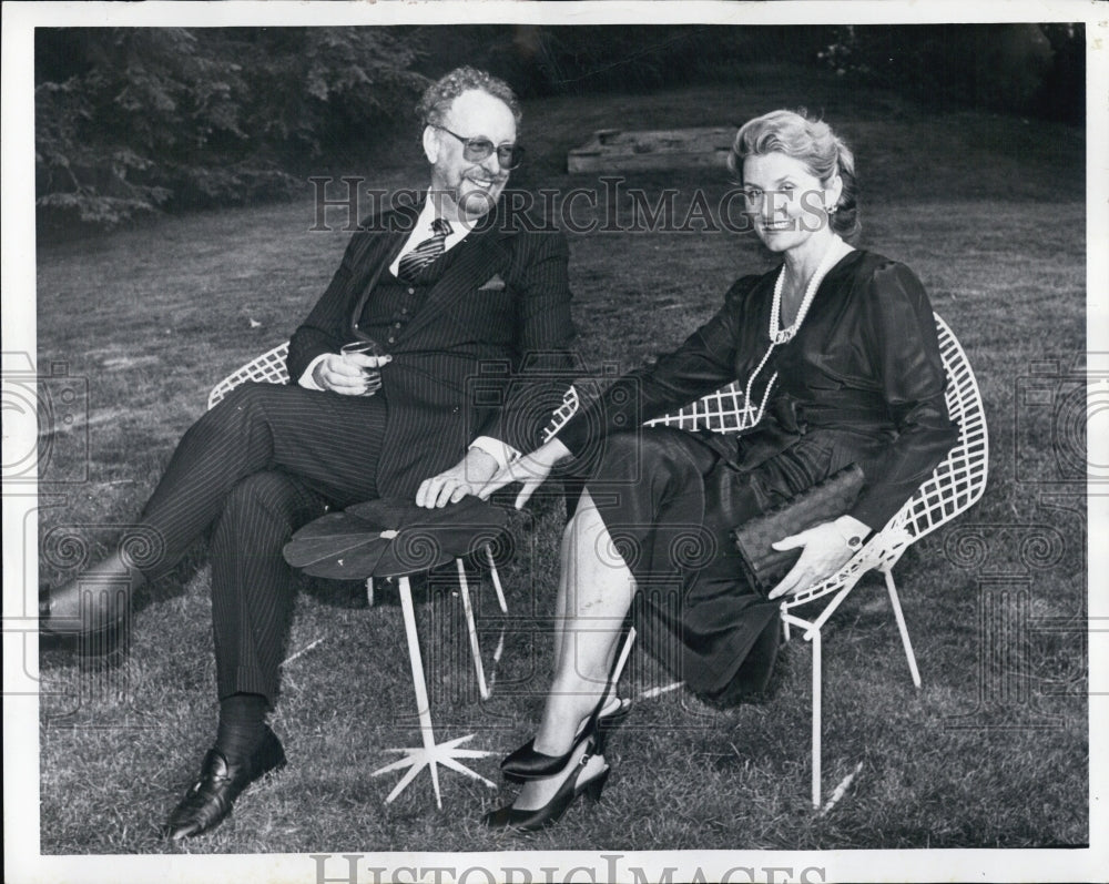 Press Photo Mr and Mrs Alan Tremain - Historic Images