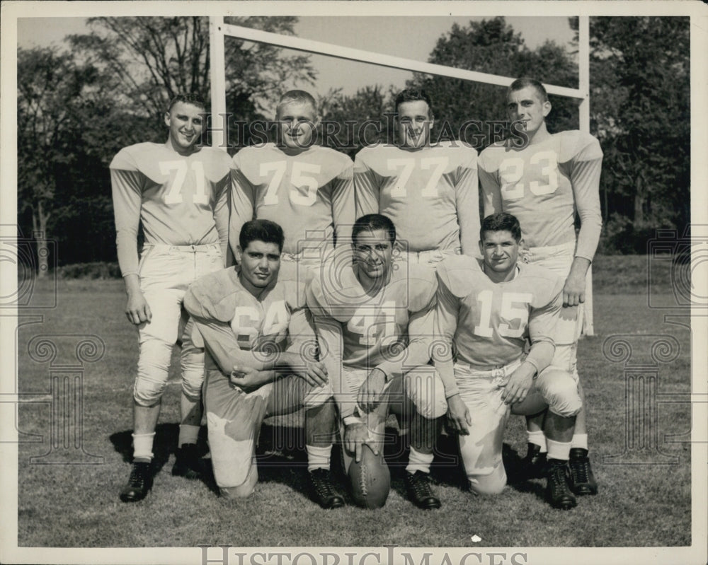 1952 Don Trevisano, Joe Paletta, Bob Mercier, Ernie Gregorowicz - Historic Images