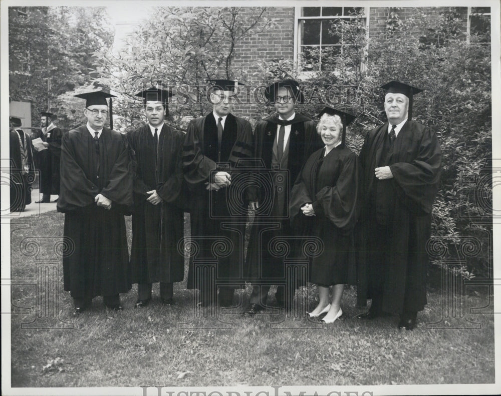 1958 Press Photo John Hay Whitney/US Ambassador to Britain,Brown University - Historic Images