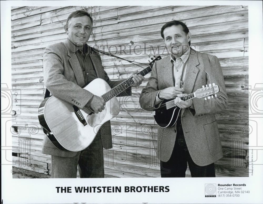 Press Photo The Whitstein Brothers,Rounder Records - Historic Images