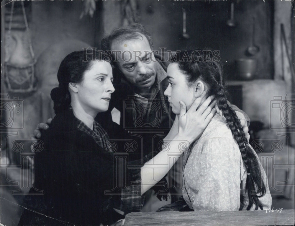 1952 Angela Clark,Susan Whitney,Frank silvera,in Miracle of Our Lady - Historic Images