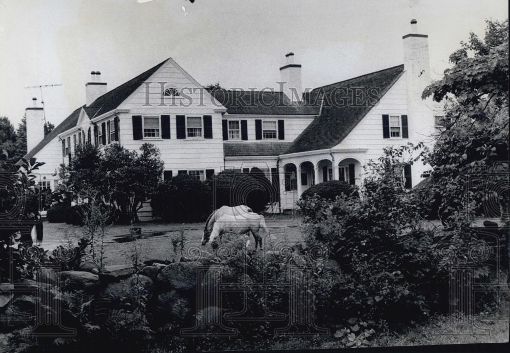 1963  Home of Judge Jerome Troy in Marshfield - Historic Images