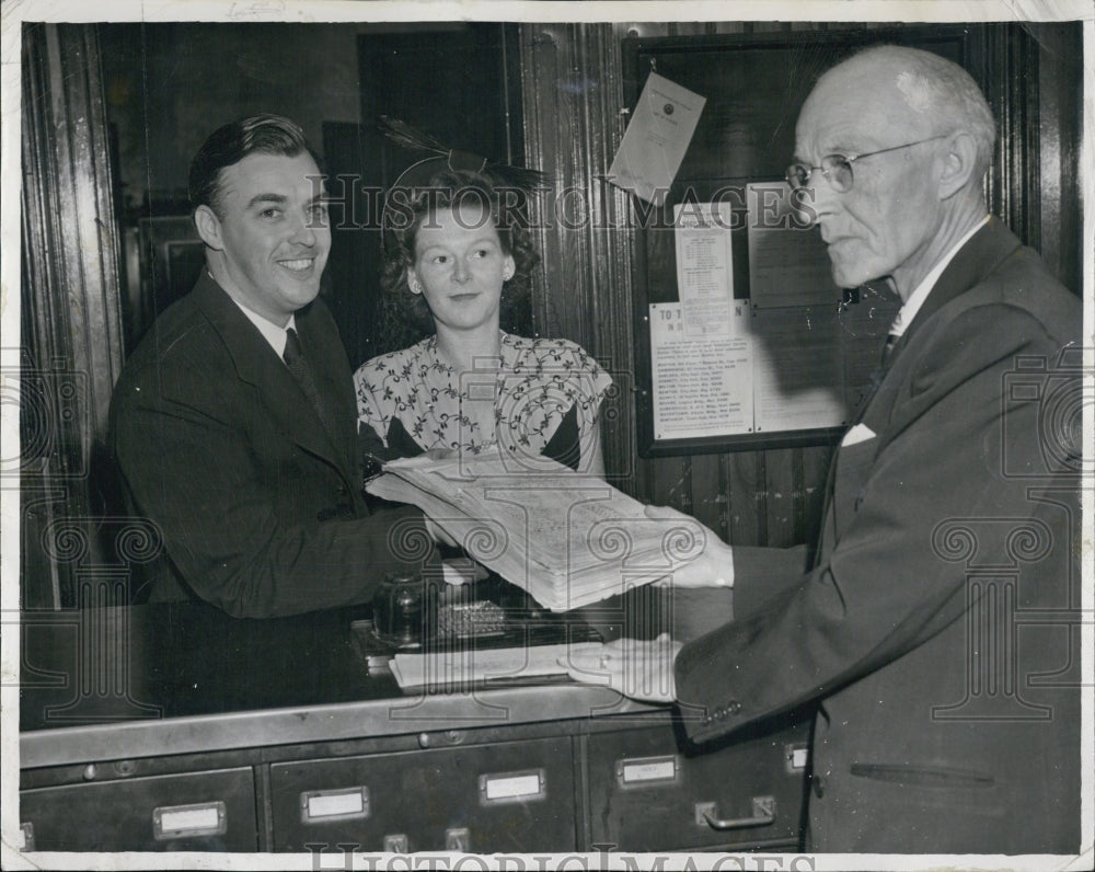 1947 State Senator & Mrs. Summer G. Whittier - Historic Images