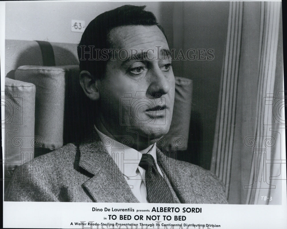 1964 Alberto Sordi To Bed or Not To Bed Il Diavolo - Historic Images