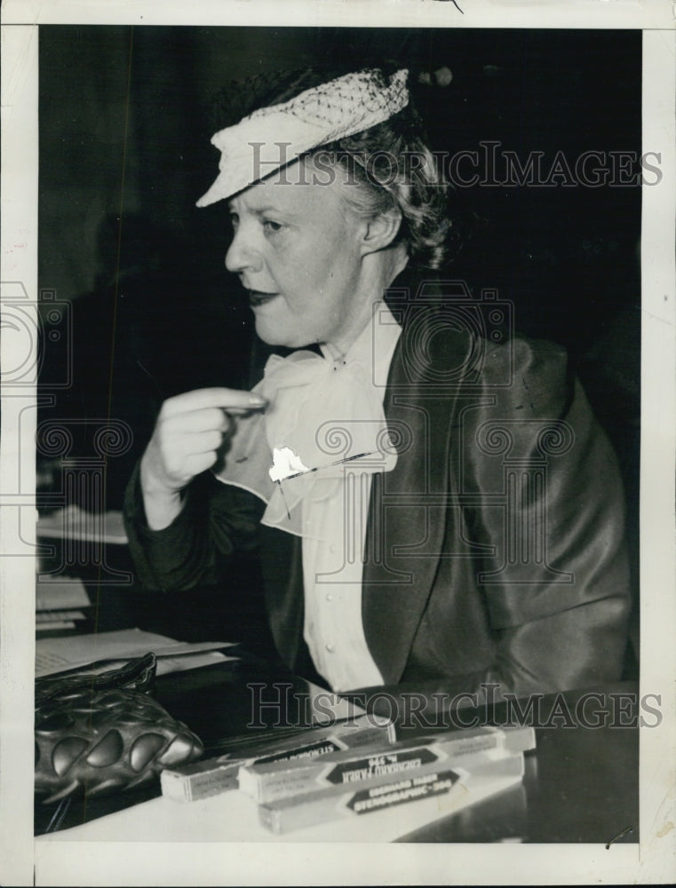 1939 Dorothy Thompson , Senate Foreign Relations Committee - Historic Images