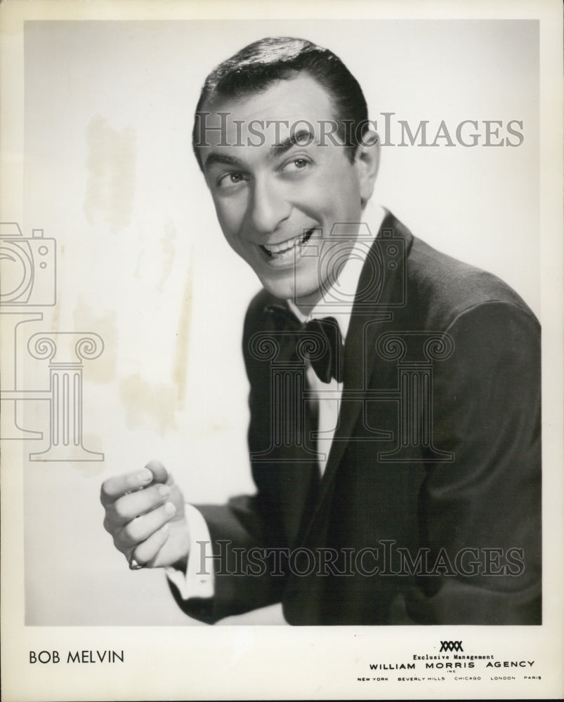 1963 Bob Melvin Comedian - Historic Images