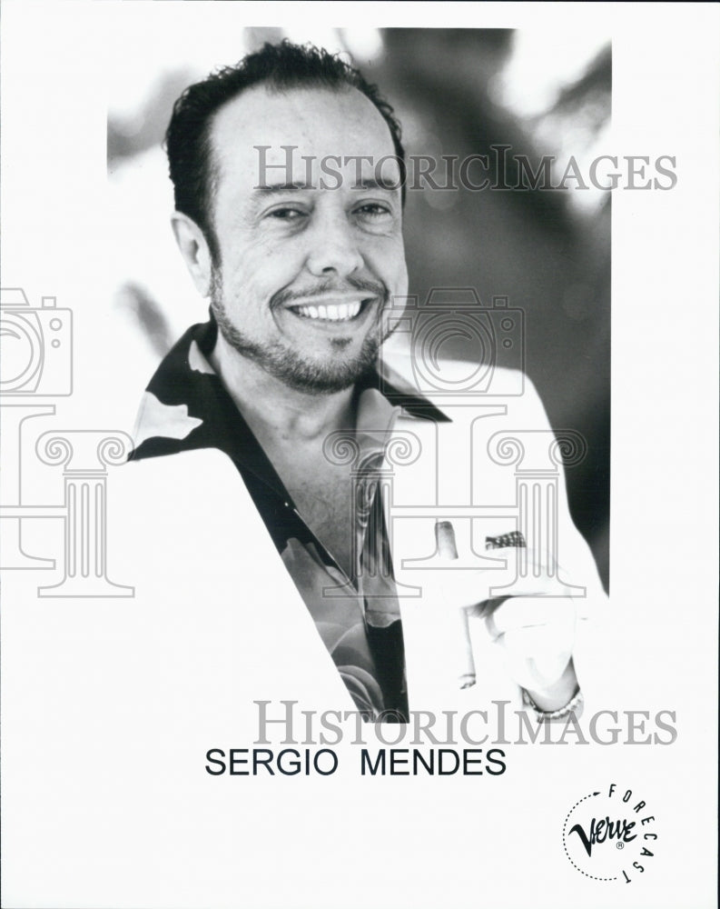Press Photo Brazilian musician Sergio Mendes, has over fifty-five releases. - Historic Images
