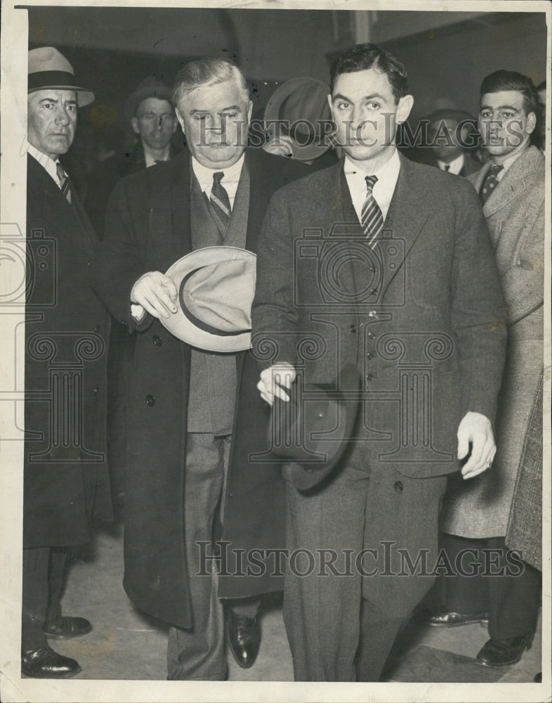 1937 Frederick Graves Testifies In Curley Case At Suffolk Court - Historic Images