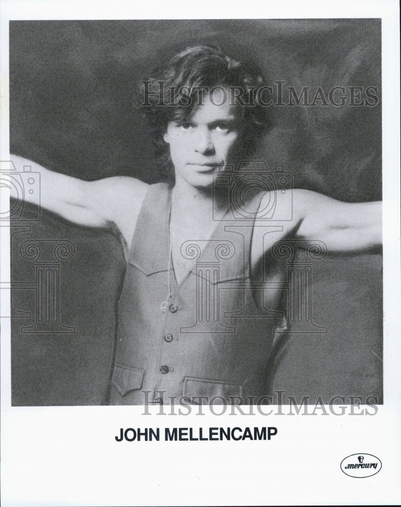 1993 Press Photo John Mellencamp - Historic Images