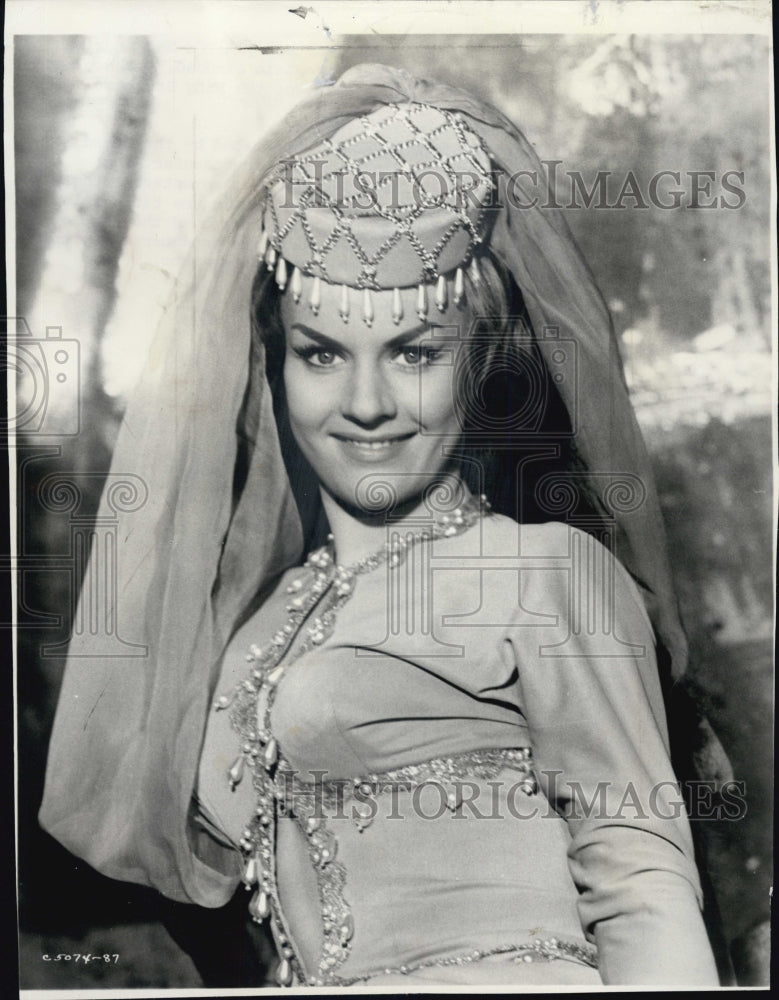 1963 German Singer Actress Heidi Bruhl Movie Captain Sindbad - Historic Images