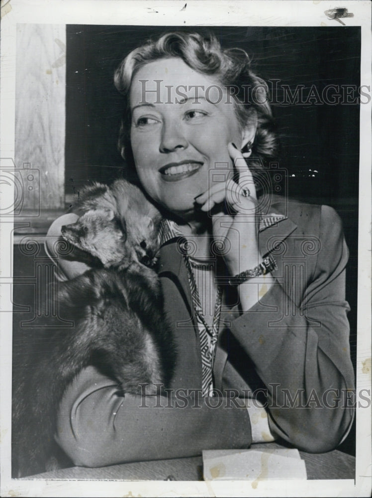 1953 Frances Browning, Actress - Historic Images