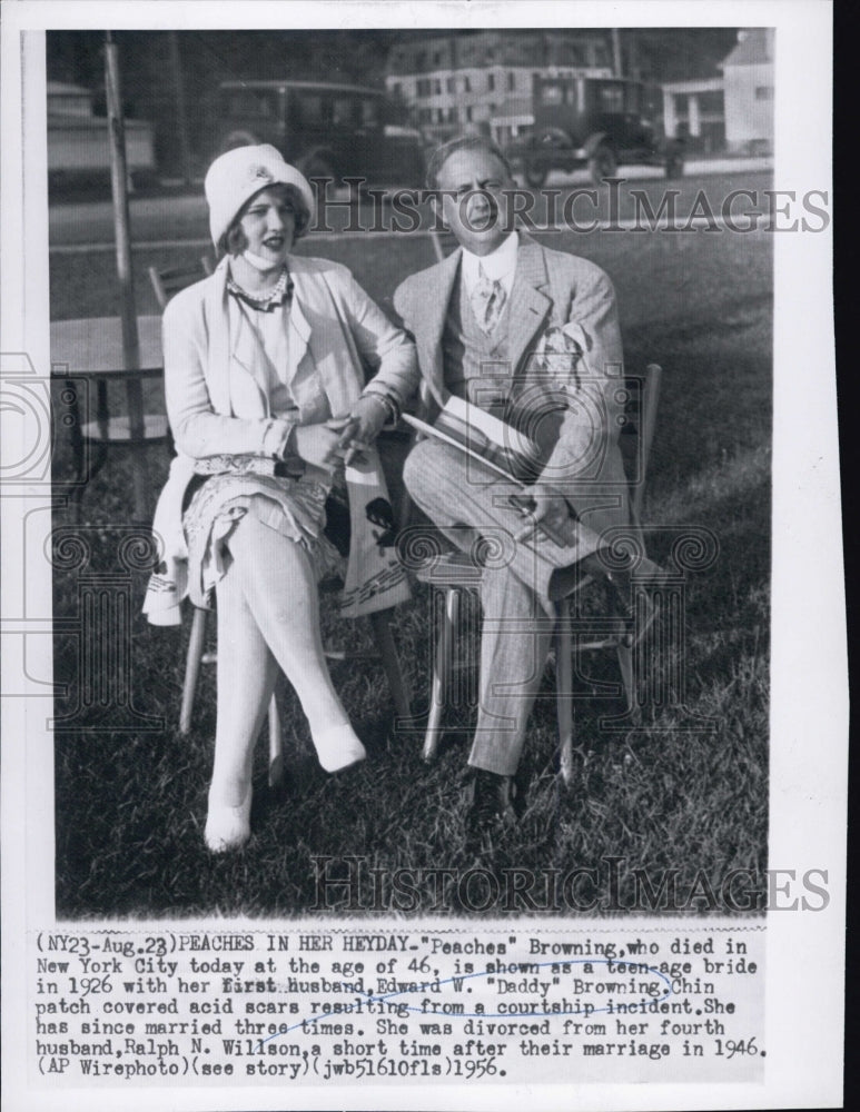 1956 Frances Browning, Actress - Historic Images