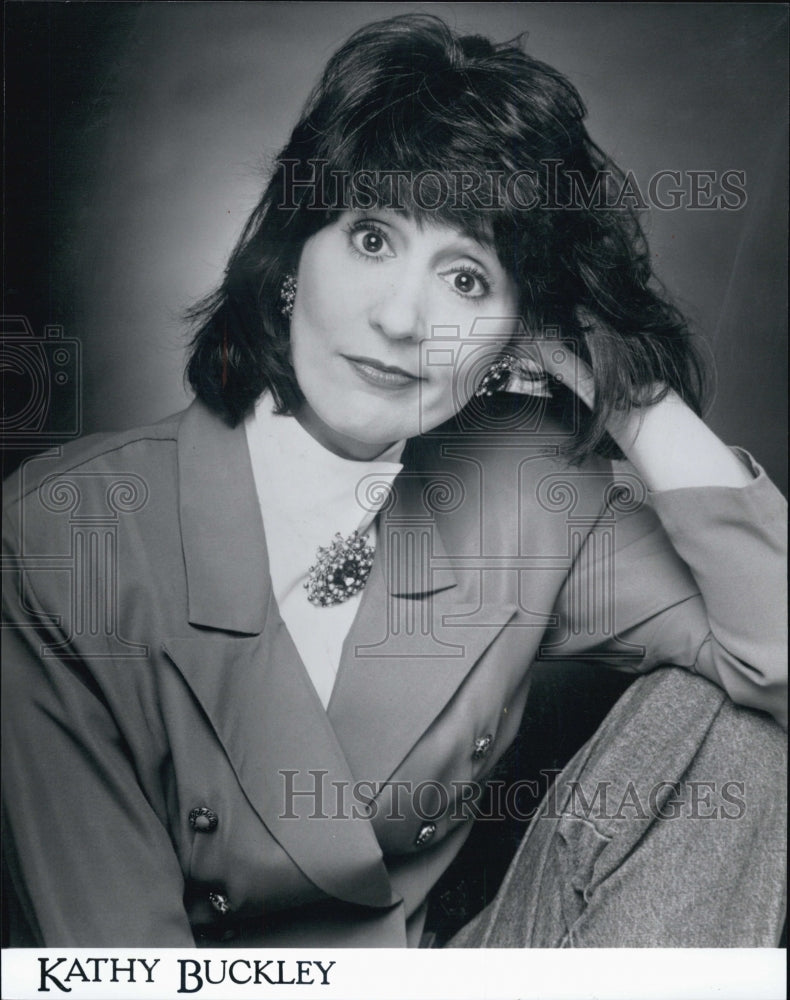 1994 Press Photo Kathy Buckley. - Historic Images