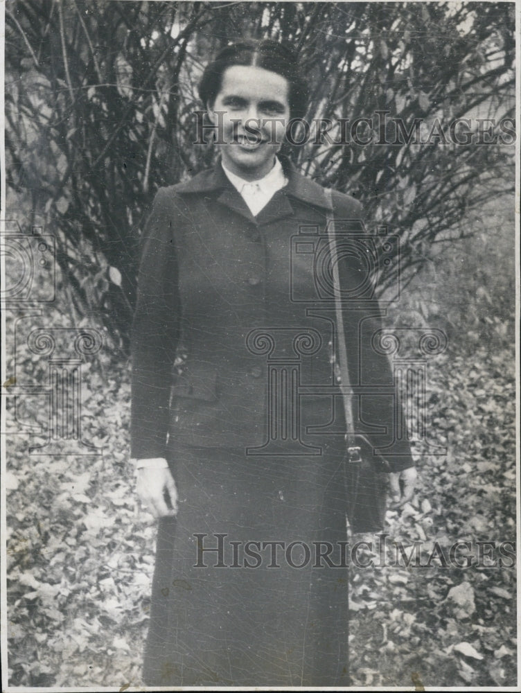 1962 Press Photo Janet Bookingham, Mountain Climber - Historic Images