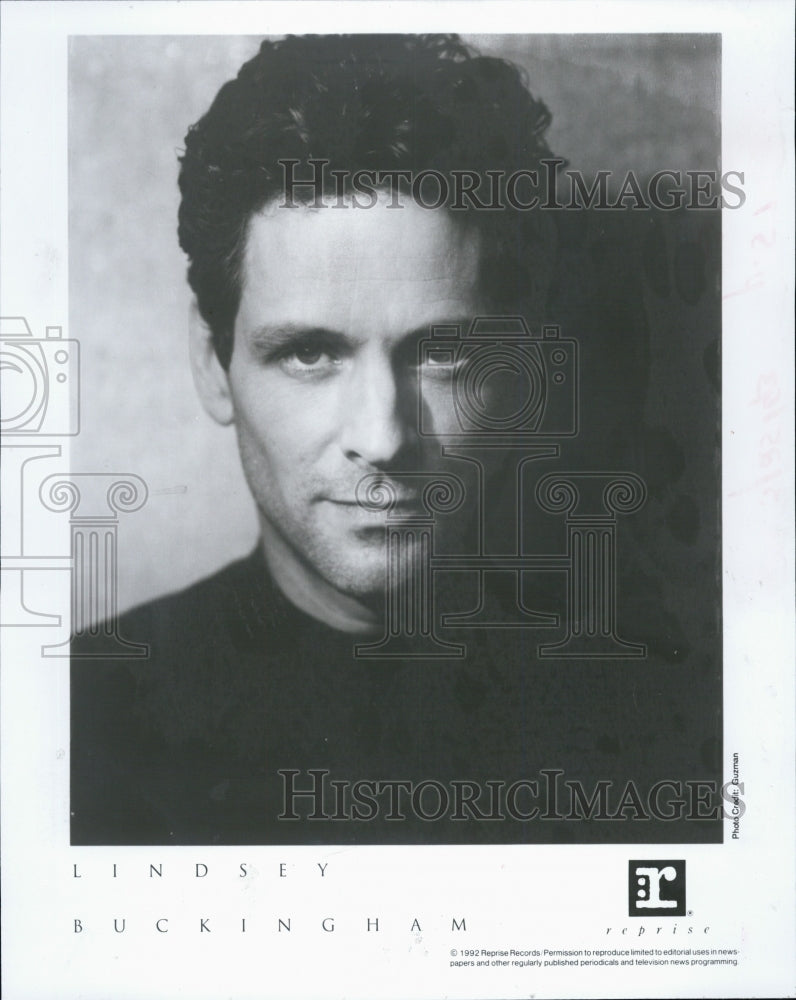 1992 Press Photo Lindsey Buckingham, Singer - Historic Images