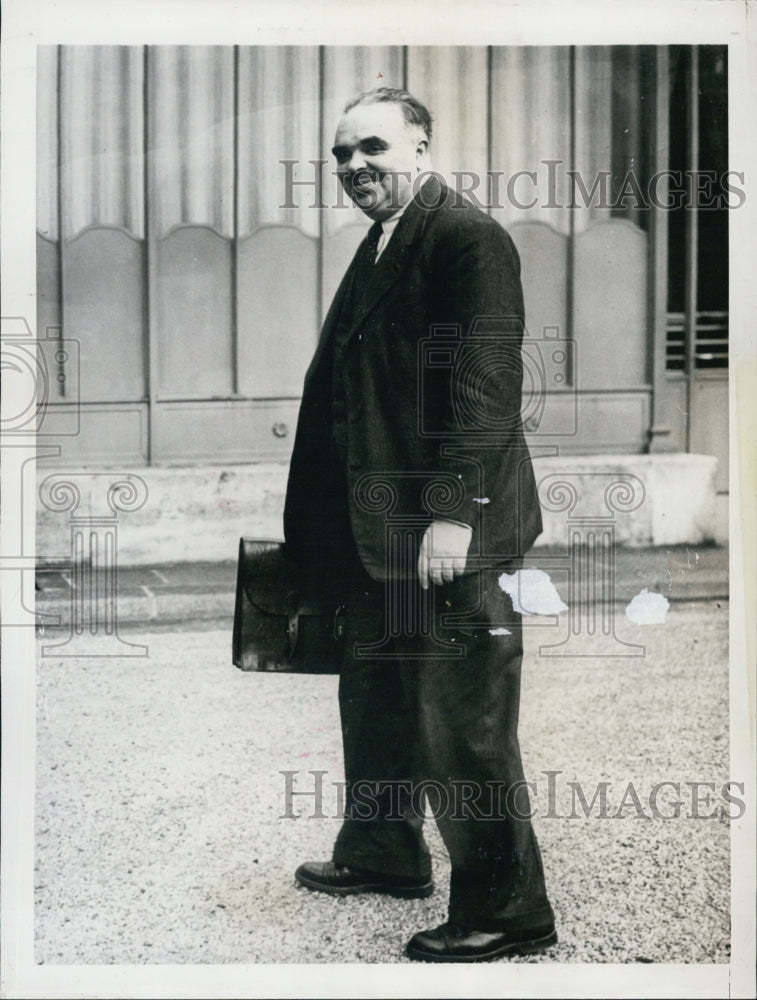 1947 Minister of the Interior Edouard De-Preux - Historic Images