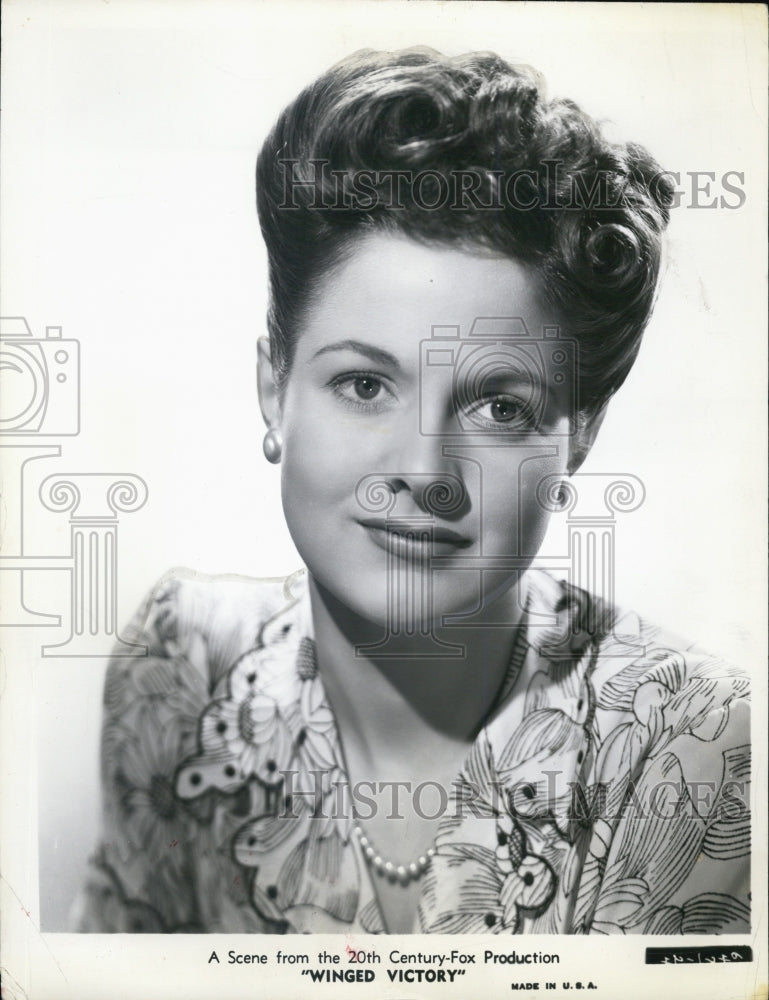 1945 Jo Carrol Dennison stars in "Winged Victory" Historic Images