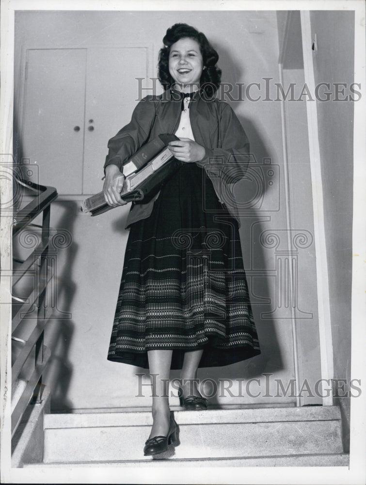 1953 Rosemary Burbank, "China Doll" adopted by Col. A. L. Burbank - Historic Images