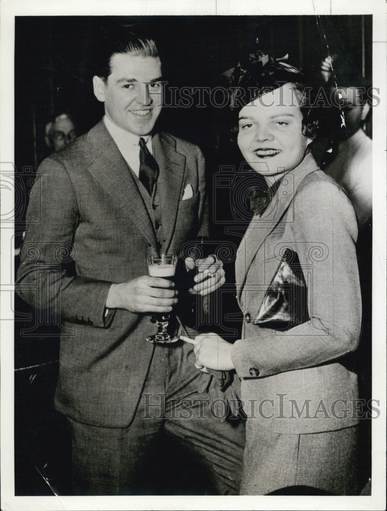 1938 Press Photo Mr. &amp; Mrs. Thomas Higgins faces jail sentence for speeding - Historic Images