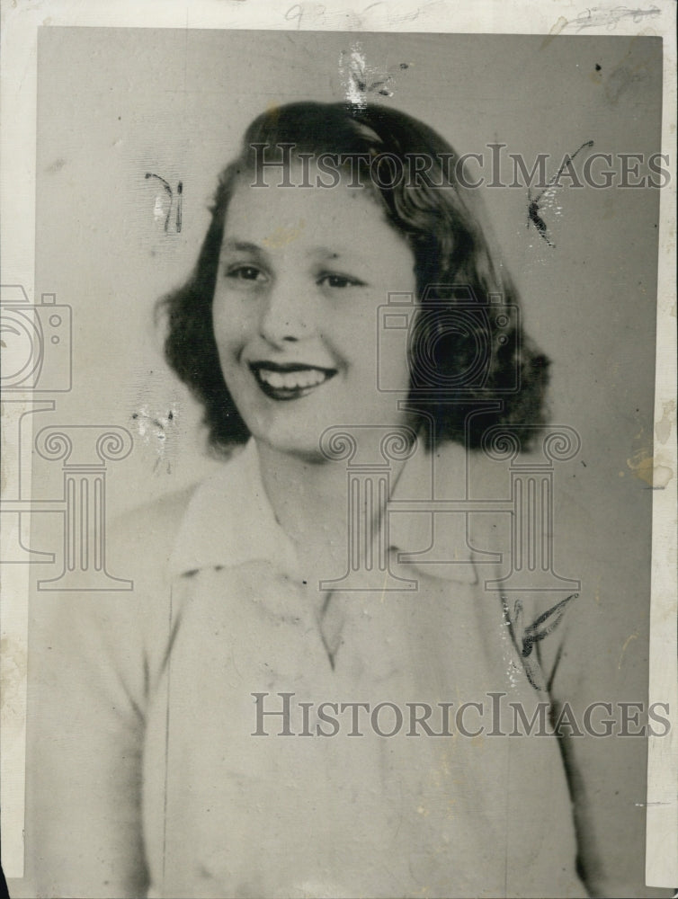 1948 Annette Hendrickson Wife Of Cpl. Russell Hendrickson Missing - Historic Images