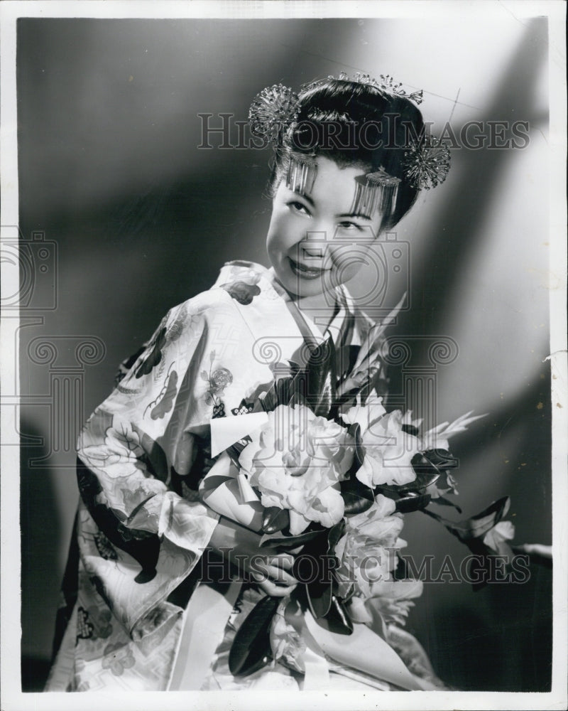 1947 Hiai Koyke,Soprano San Carlo Opera Co &quot;Madame Butterfly&quot; - Historic Images