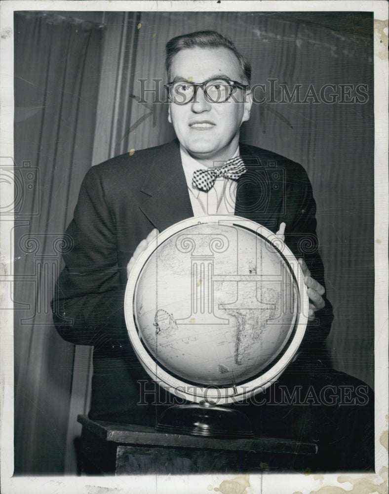 1949 Press Photo Dave Garroway ,Chicago Disc Jockey - Historic Images