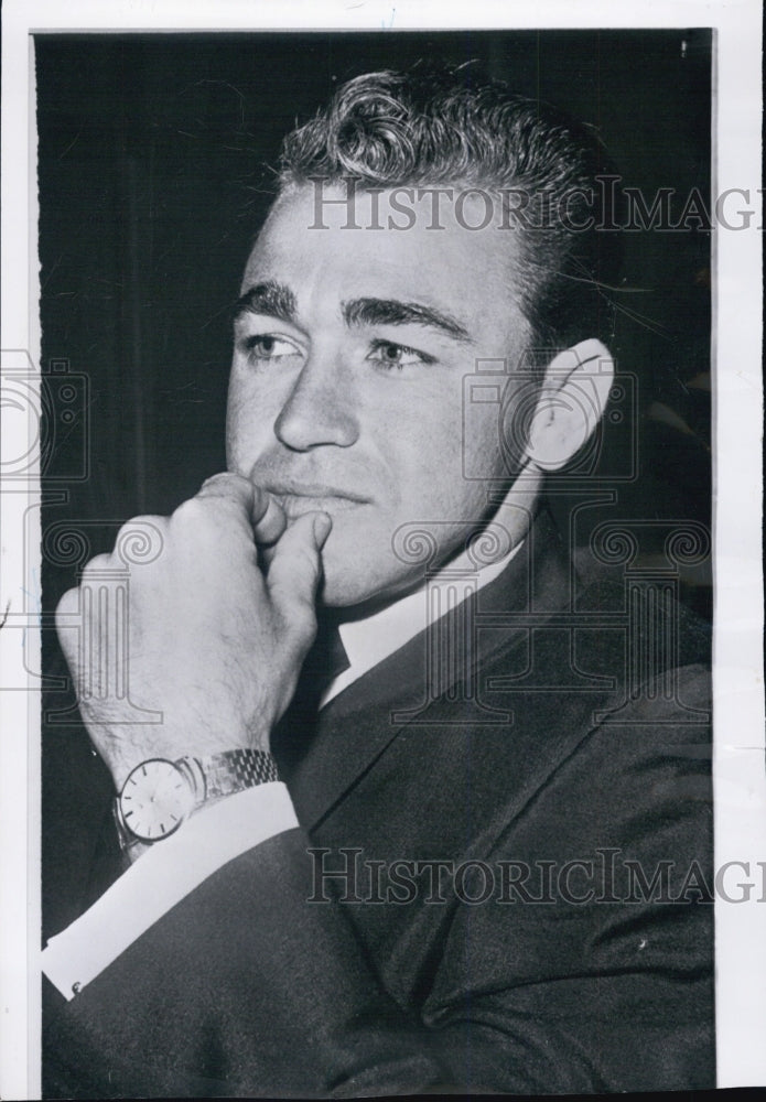 1960 Press Photo James Pappa, Husband of Murdered Woman Carole Tregoff - Historic Images