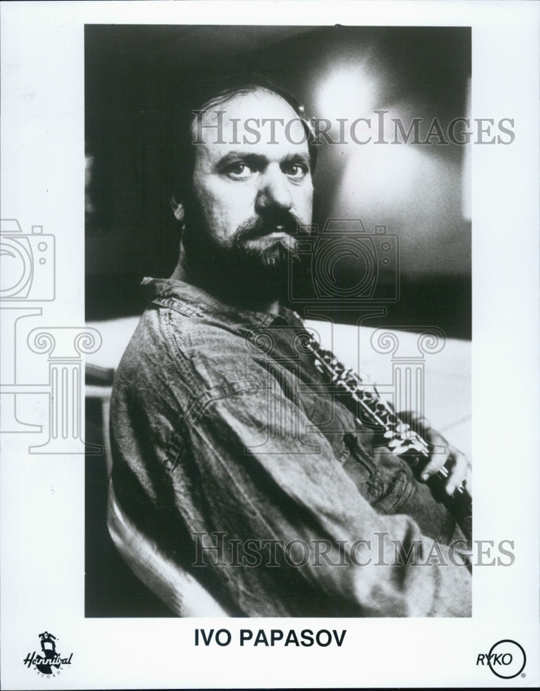 1992 Press Photo IVO Papasov,Hannibal Records - Historic Images