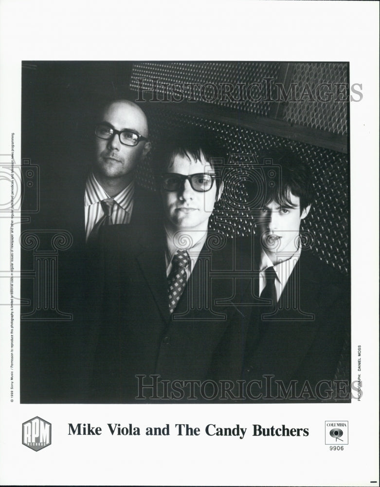 1999 Press Photo Musicians Mike Viola and The Candy Butchers - Historic Images