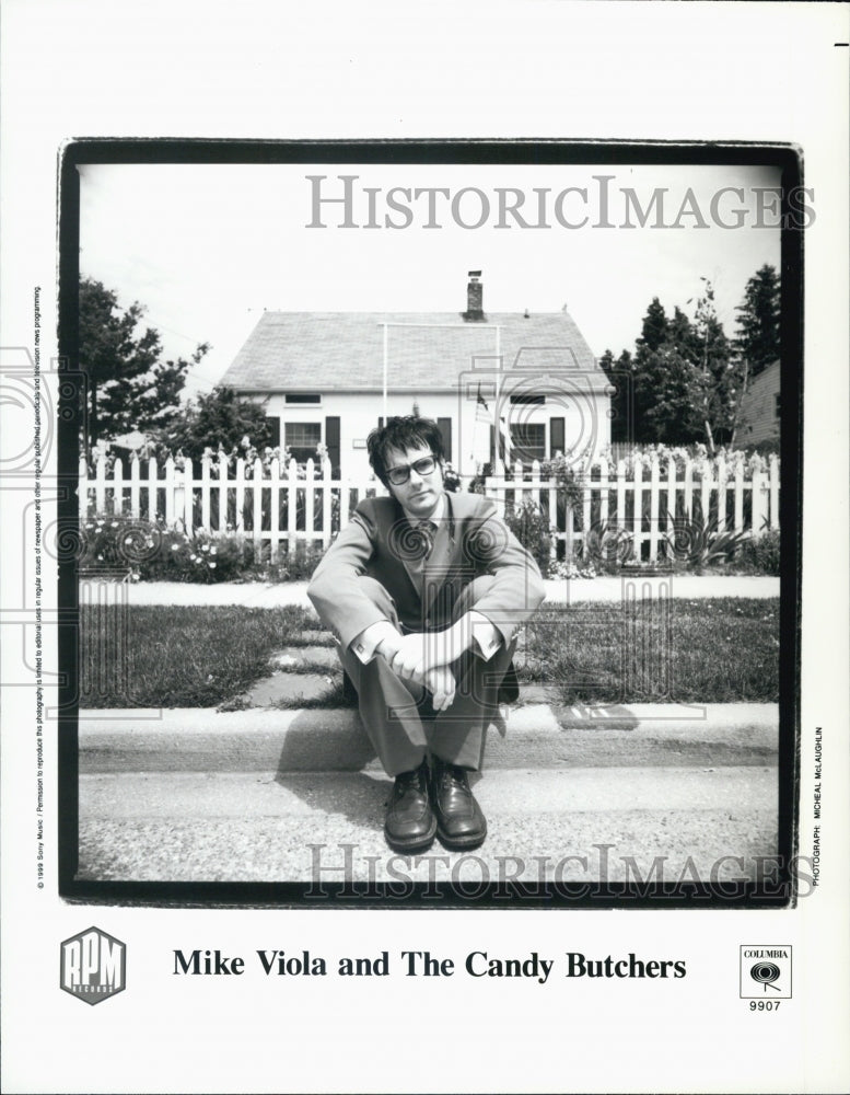 1999 Press Photo Musician Mike Viola and The Candy Butchers - Historic Images