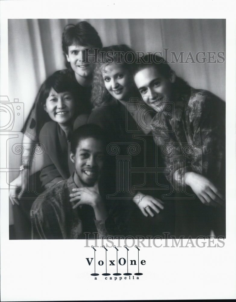 Press Photo Vox One A Cappella Jazz Singers - Historic Images