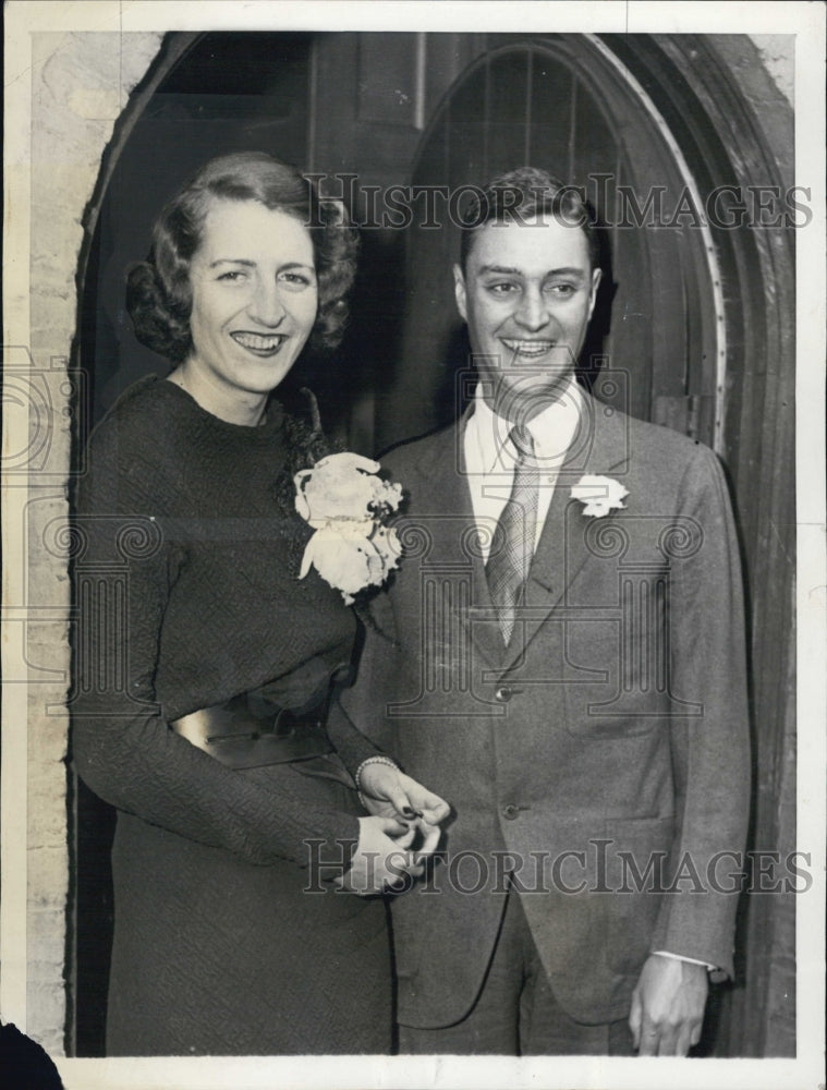 1935 Press Photo Mr. and Mrs. Daniel Lord - RSG96109 - Historic Images