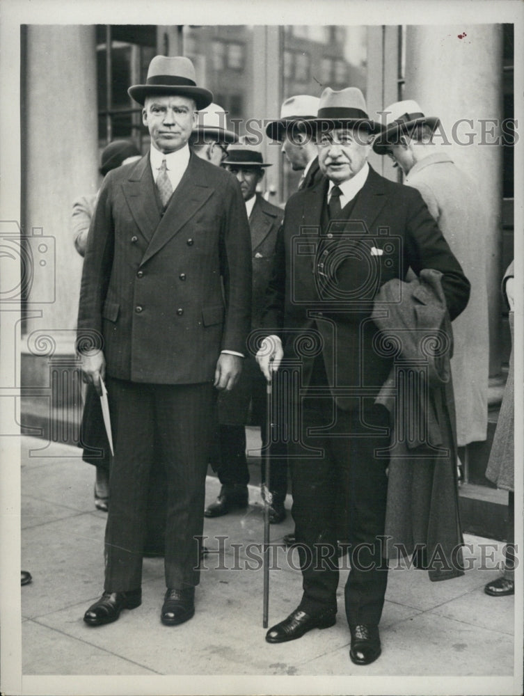 1931 Eliot  Wadsworth &amp; John Hayes - Historic Images